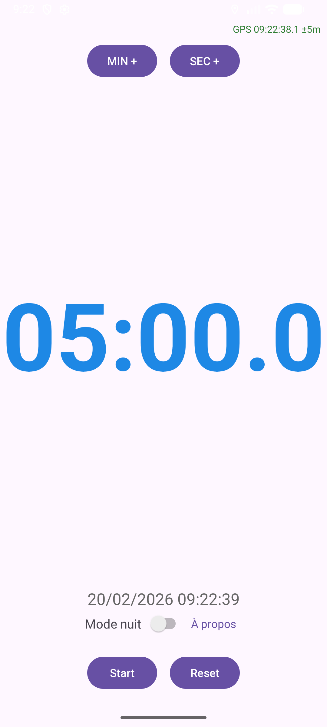 Timer Initial